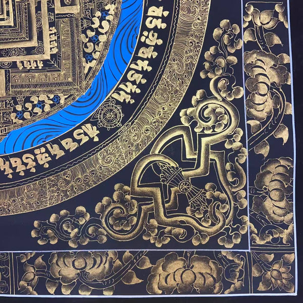 Kalachakra Mandala Tibetan Thangka Painting