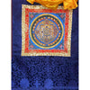 Kalachakra Mandala Tibetan Thangka Painting - Silk Framed