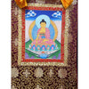 Shakyamuni Buddha Thangka - Silk Framed