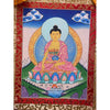 Shakyamuni Buddha Thangka - Silk Framed