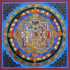 Kalachakra Mandala Tibetan Thangka Painting