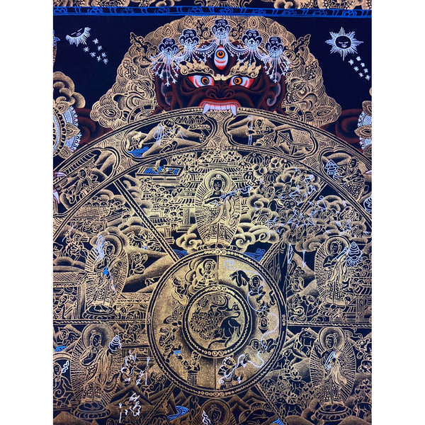 Wheel Of Life Masterpiece Thangka