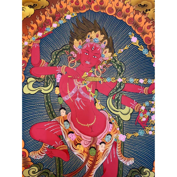 Kurkulla Tibetan Thangka Painting