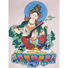 Goddess Saraswati Thangka