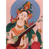 Goddess Saraswati Thangka