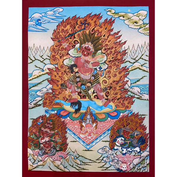 Ekajati Thangka – The Fierce Protectress of Mantras