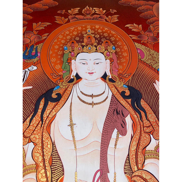 Amoghpasha Lokeshwor Thangka