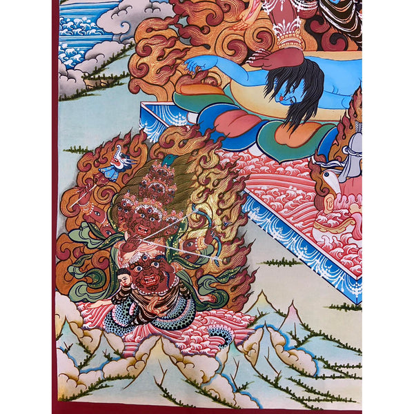 Ekajati Thangka – The Fierce Protectress of Mantras