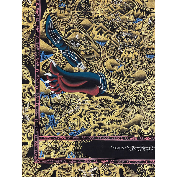 Wheel Of Life Masterpiece Thangka