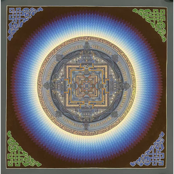 Kalachakra Mandala Tibetan Thangka Painting