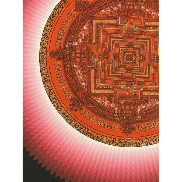 Kalachakra Mandala Tibetan Thangka Painting
