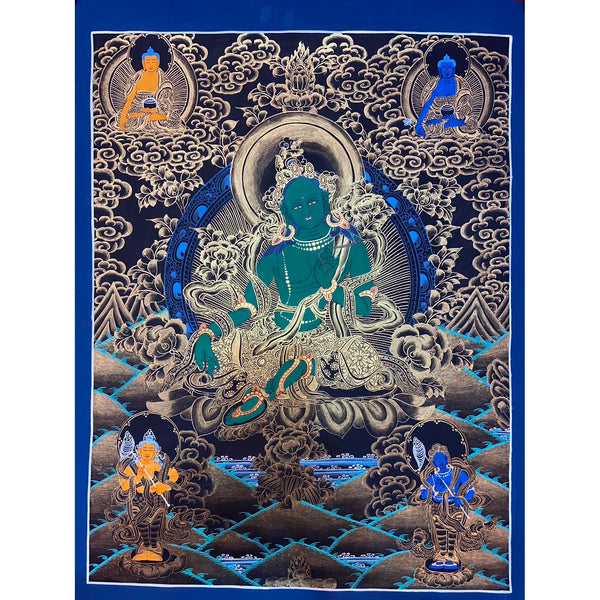 Green Tara Thangka