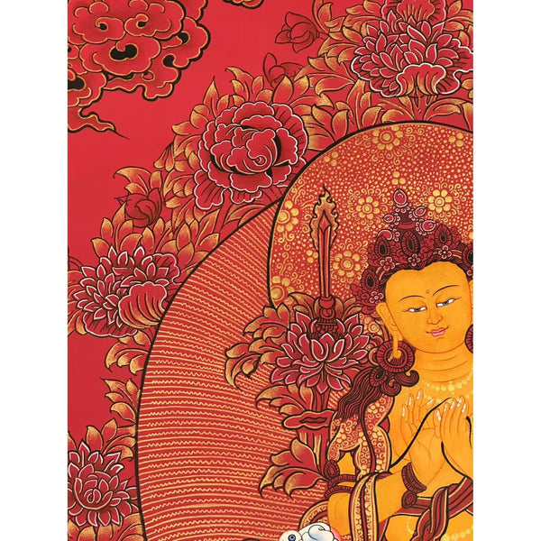Maitreya Buddha Thangka