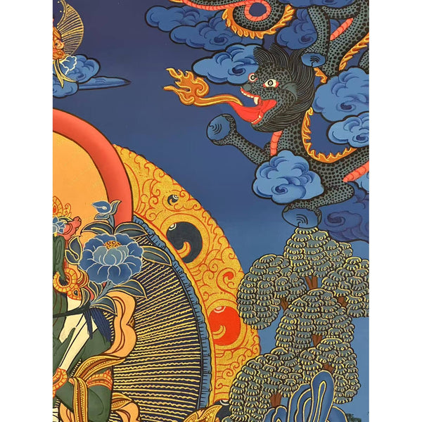 Green Tara Thangka