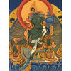 Green Tara Thangka