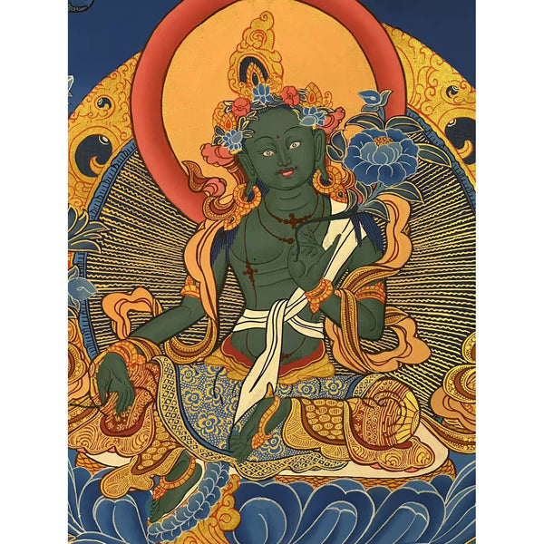 Green Tara Thangka