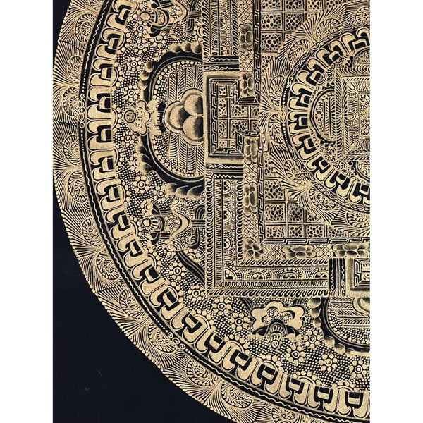Kalachakra Mandala Tibetan Thangka Painting
