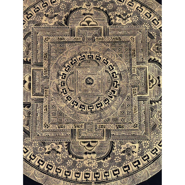 Kalachakra Mandala Tibetan Thangka Painting