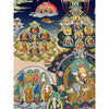 Guru Padmasambhava in Consort Lineage Tree Large Thangka