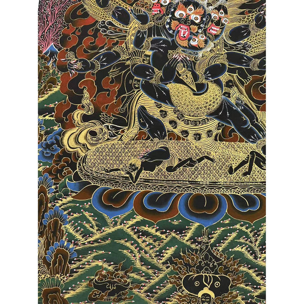 Vajrakilaya Masterpiece Thangka