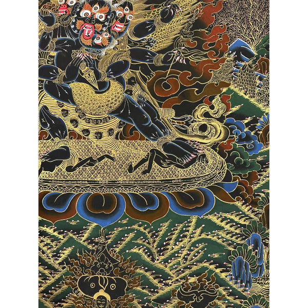 Vajrakilaya Masterpiece Thangka