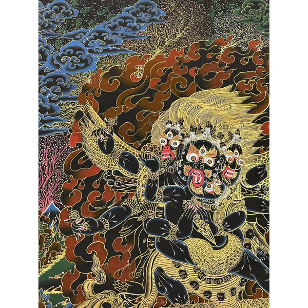 Vajrakilaya Masterpiece Thangka