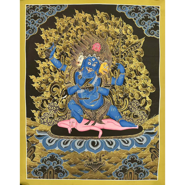Four Arm Mahakala Thangka