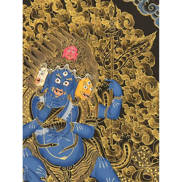 Four Arm Mahakala Thangka