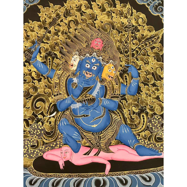 Four Arm Mahakala Thangka