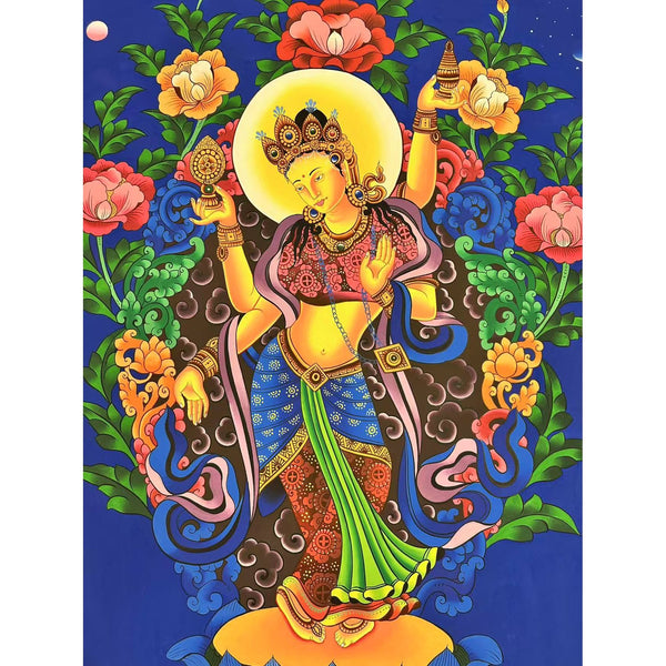 Laxmi Large Thangka