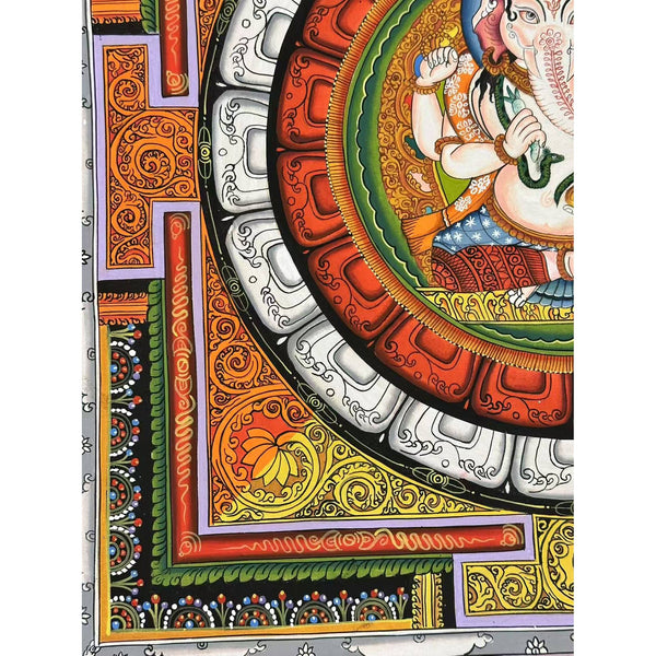 Ganesh Mandala Thangka