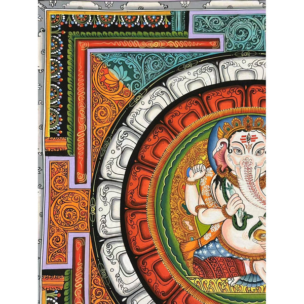 Ganesh Mandala Thangka