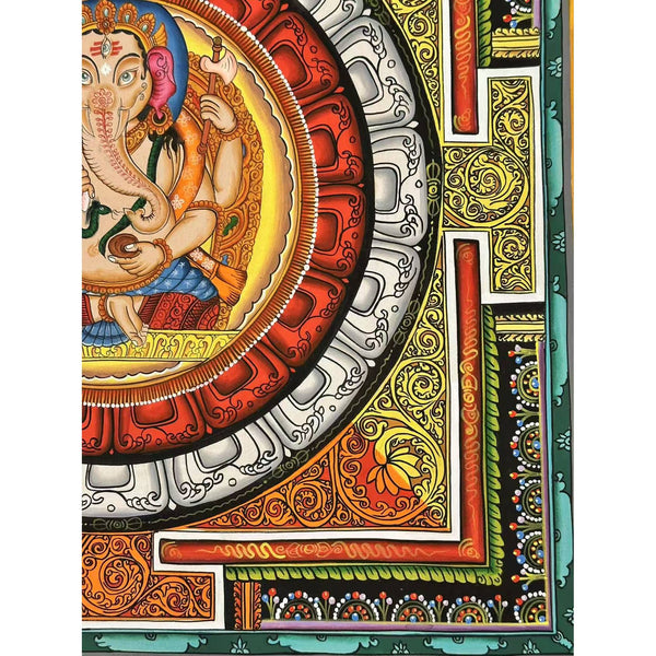 Ganesh Mandala Thangka