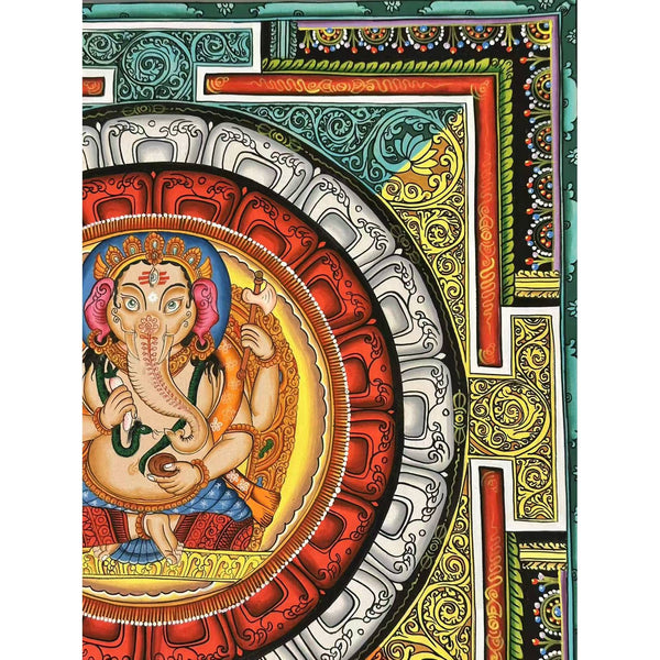 Ganesh Mandala Thangka