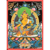 Jambhala Tibetan Thangka