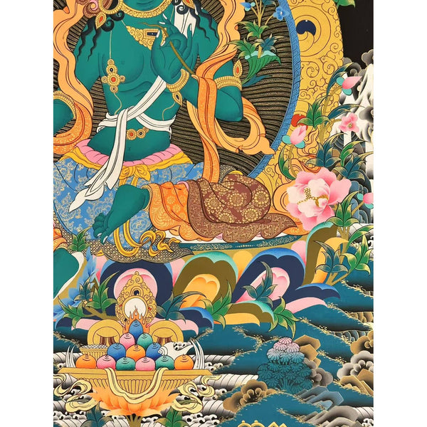 Green Tara Thangka