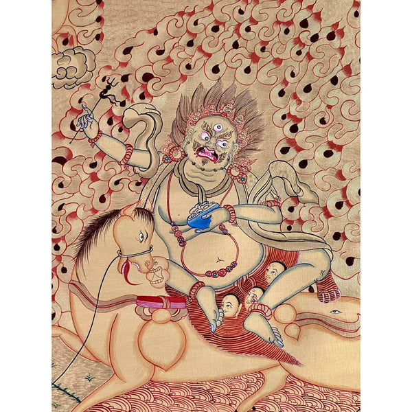 Palden Lhamo - The Protectress Of Tibet Thangka