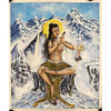 Lord Shiva Yoga Masterpiece Thangka