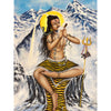 Lord Shiva Yoga Masterpiece Thangka