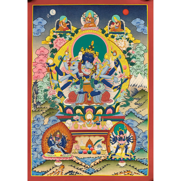 Guhyasamaja Masterpiece Thangka