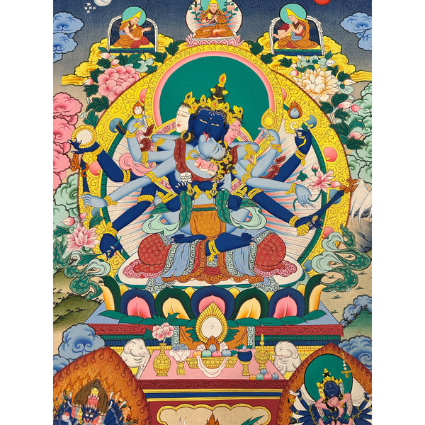 Guhyasamaja Masterpiece Thangka