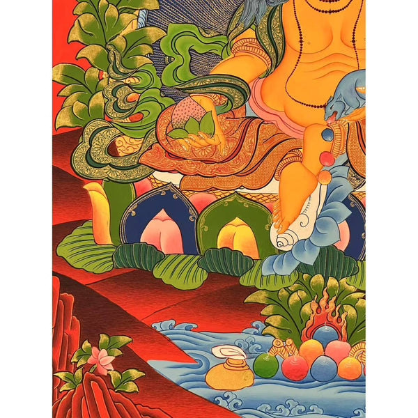 Jambhala Tibetan Thangka