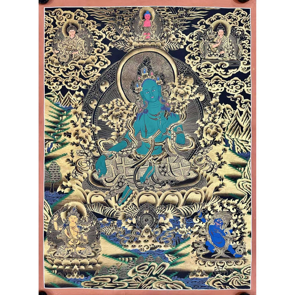 Green Tara Large Thangka