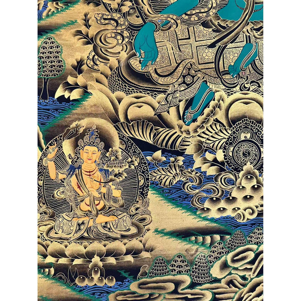 Green Tara Large Thangka