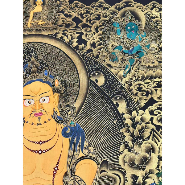 Pancha(Five) Jambhala Large Thangka