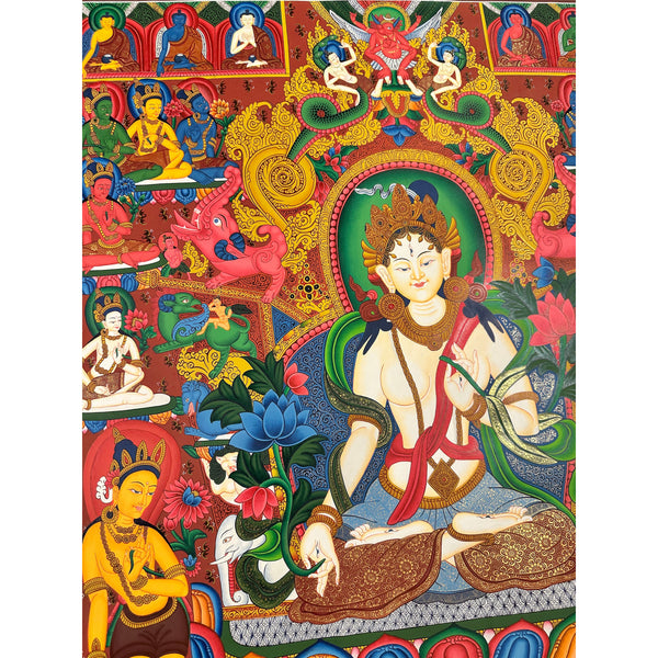 White Tara Thangka