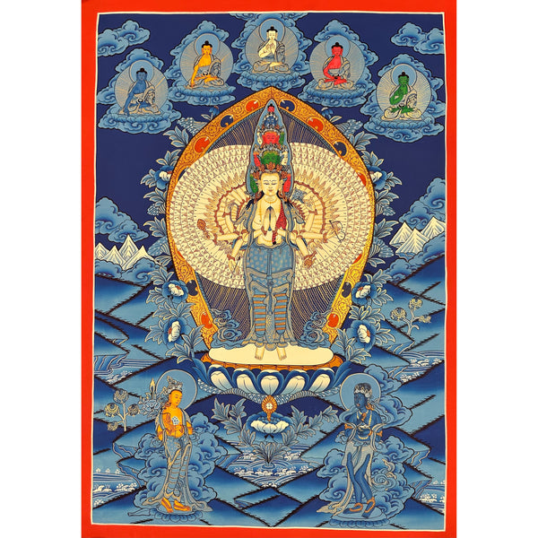 Avalokiteshvara Thangka Painting