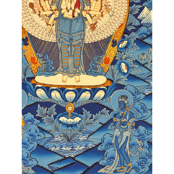 Avalokiteshvara Thangka Painting