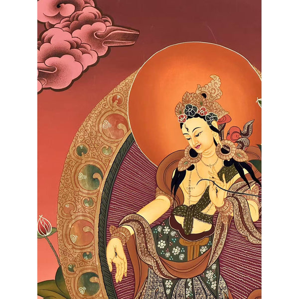 Standing White Tara Thangka