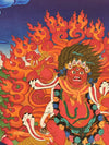Hayagriva Thangka Painting